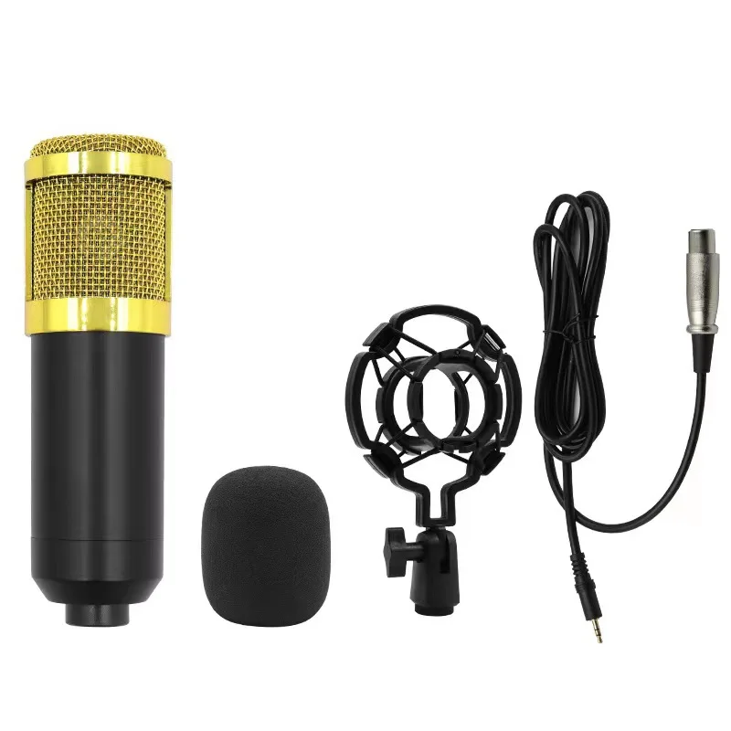 BM800 Condenser Usb Condenser Microphone V8 With Large Diaphragm