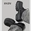 BKQU Increase 7cm Derby Daddy Shoes Men 2024 New Spring and Autumn Trend Handsome High-grade Casual Sports 1