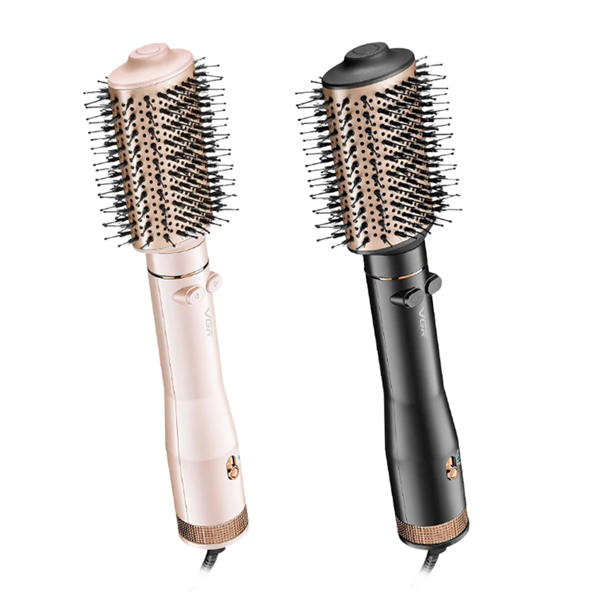 VGR Heating Comb Straightener Hair Comb Hair Straightener Dryer and Straightening Brush Electric Brush One Step Salon V-494