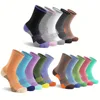 Cool 5 Pairs Big Size Women Men Colorful Warm Socks Set Autumn Winter Female Lady Male Sport Short Socks For Women Men Wholesale 5