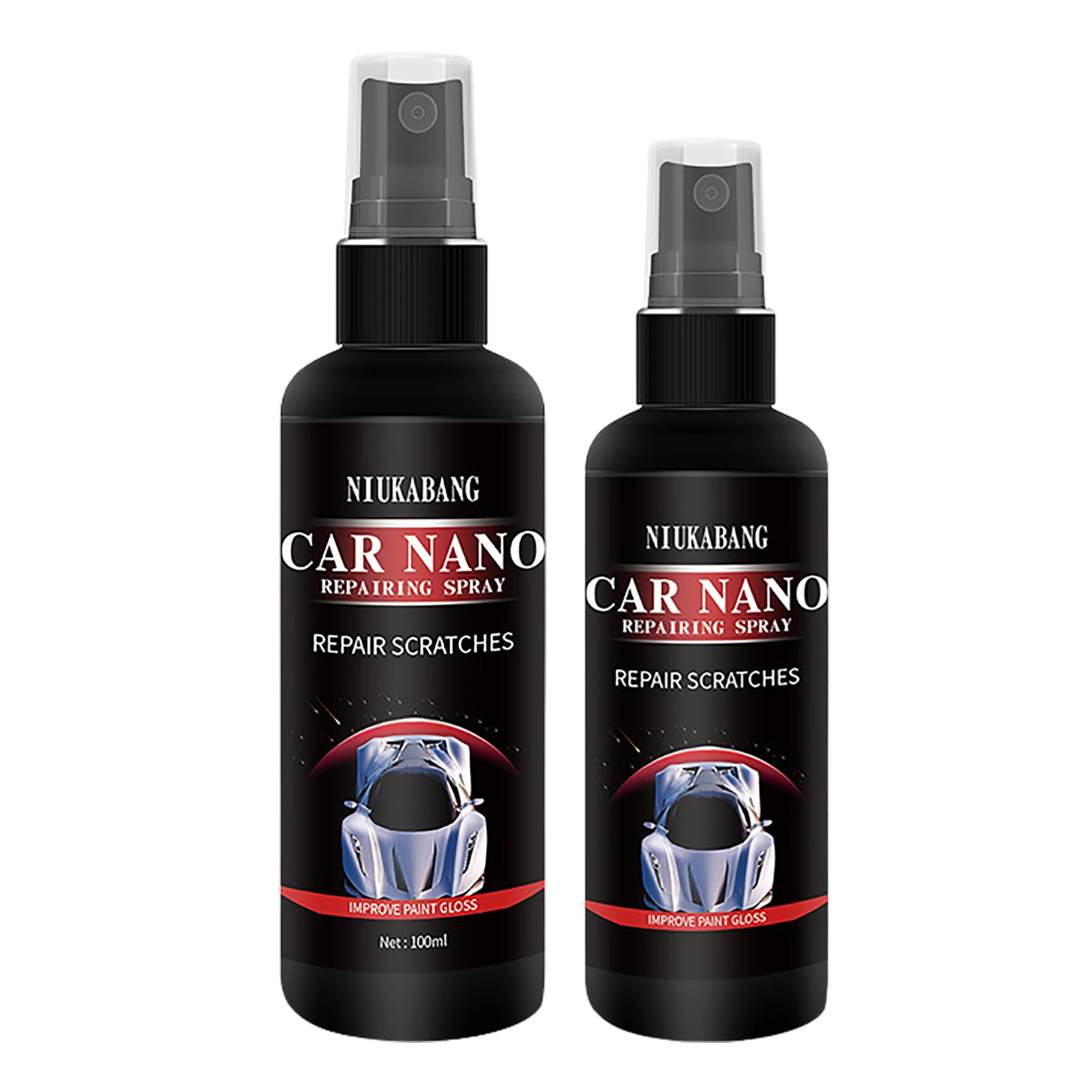 50/100ml Nano Car Scratch Removal Spray Repair Nano Spray Scratches Car Scratch Repairing Polish Spray Car Ceramic Coating images - 6