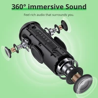 Tronsmart T8 Speaker Bluetooth Portable Speaker with Deep Bass, 40W, 360 degree Sound, Waterproof IPX7, for Camping - Image 3