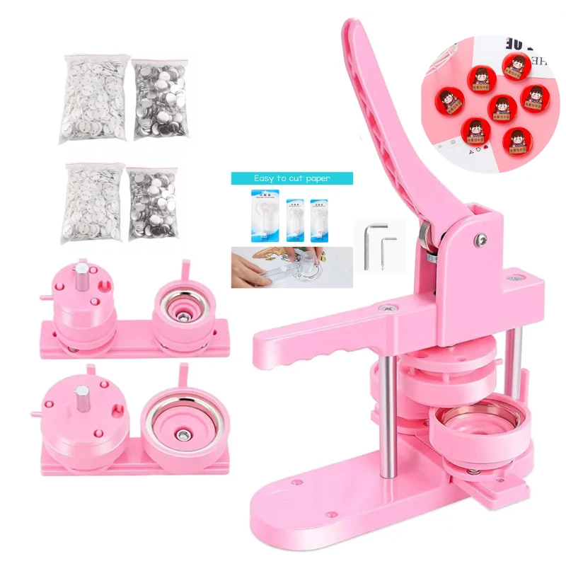 

1.25+2.25 inch Button Maker Machine for Kids