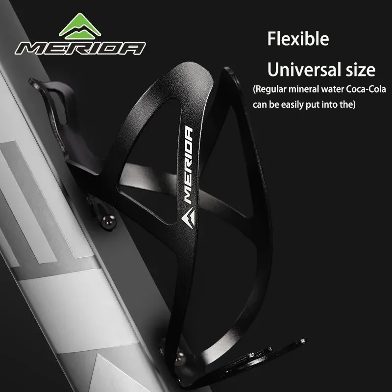 Merida Water Bottle Cage Road Bike Mountain Bicycle Universal Ultra-light Aluminum Cycling Accessories SBJ003 bicycle water bottle cage bicycle bottle holder water bottle holder