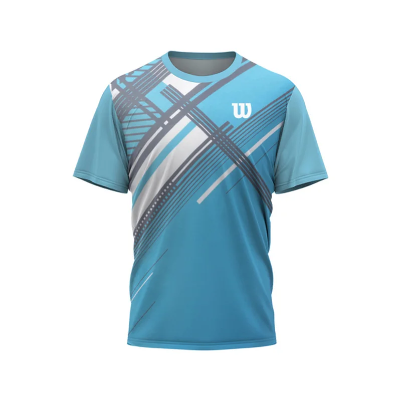 Men s T Shirt Badminton Table Tennis Sportswear Outdoor Football Jersey Summer Quick Dry Material Breathable
