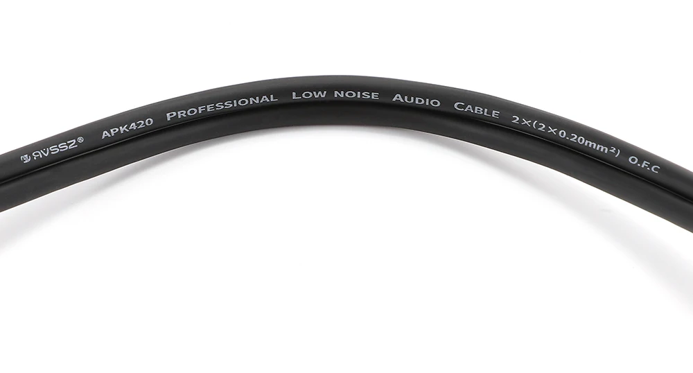 2 4-adriges Audiokabel XLR RCA Audio Lautsprecher Signalkabel Stereo Einzelne Zweireihige Kabel 6,35 PC Kopfhörer Kopfhörer – Detail 13