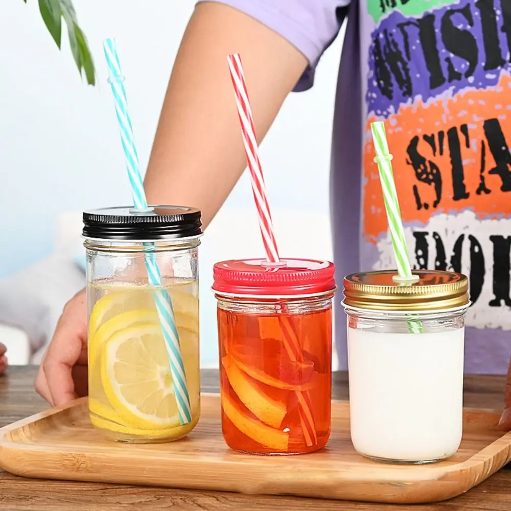 200/250/300/400/500/650ML Glass Sealed Jar Large Capacity Clear Fruit Jam Nuts Grain Cereal Seasoning Tea Leaf Container Box