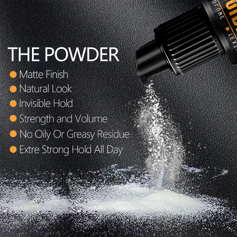 LOCKMIO Hair Styling Powder Increase Volume Capturing Modeling Hairstyles Long-Lasting Texture Powders Spray Unisex 2