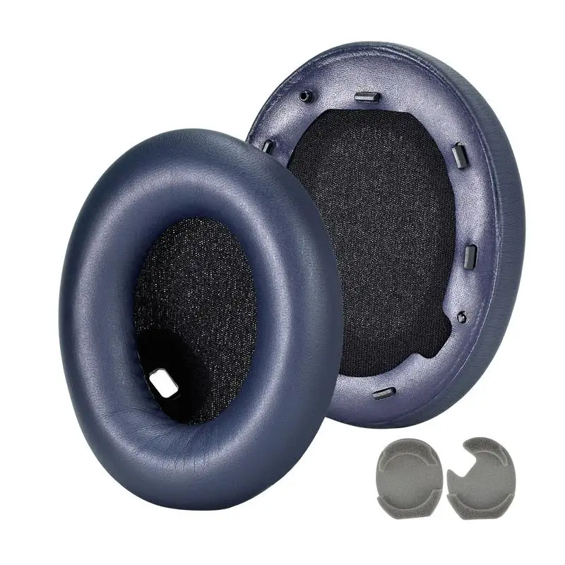 Per Sony Wh-1000Xm4 Cuscinetti Di Ricambio Cuscinetti In Spugna Copri Paraorecchie Auricolari Compatibili Con Wh-1000Xm4 Cuffie Nere