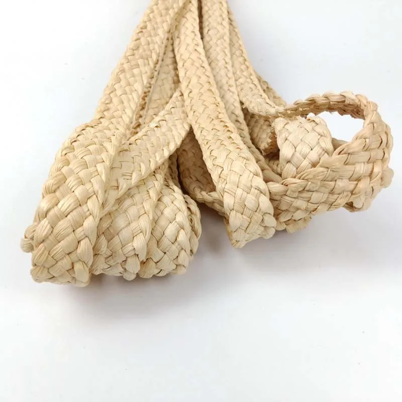 9미터 천연 옥수수 껍질 끈 5/7 가닥 수제 옥수수 잎 짚 끈, 짚 가방, 모자, 신발, 애완동물 장난감, DIY 공예용