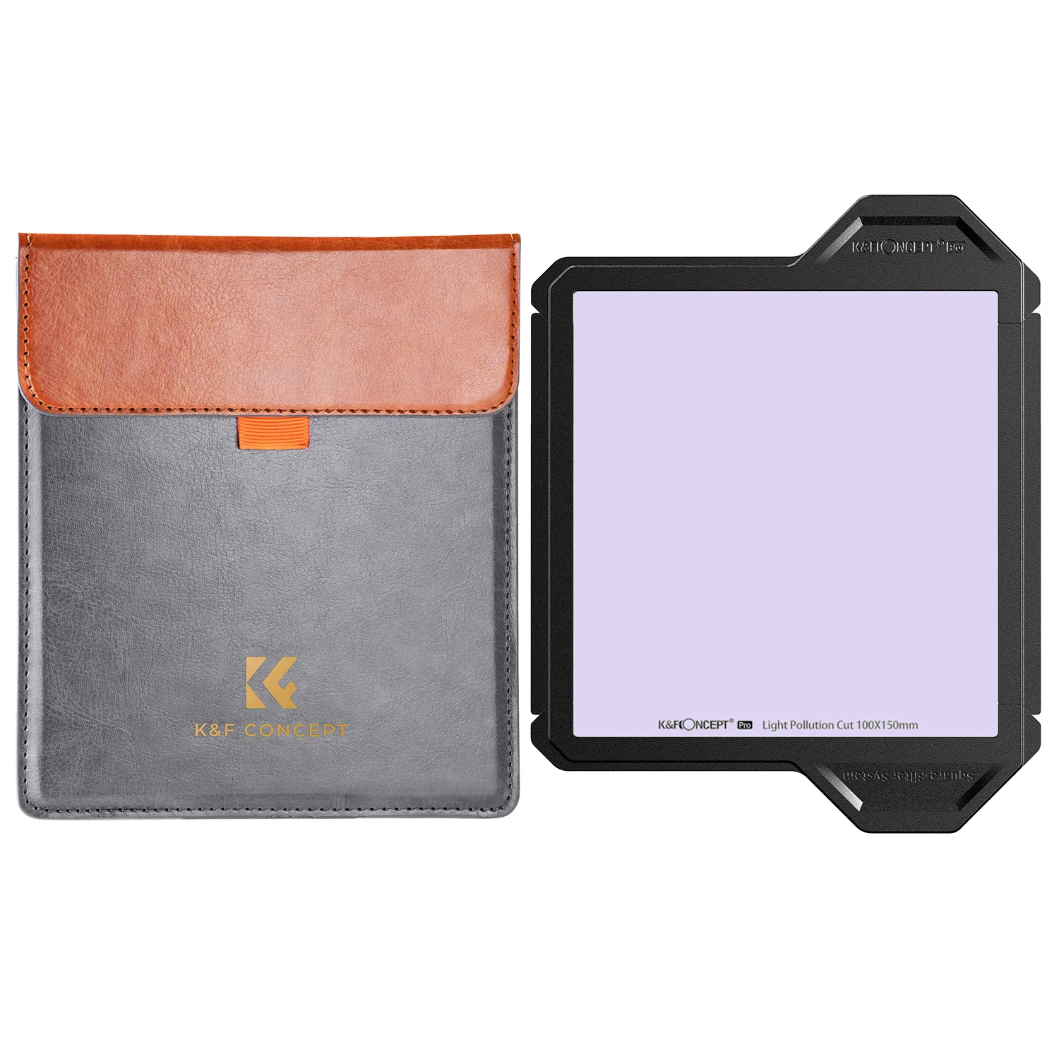 K &amp F Concept 100*100*2 мм X-PRO Series квадратный прозрачный-натуральный ночной фильтр для