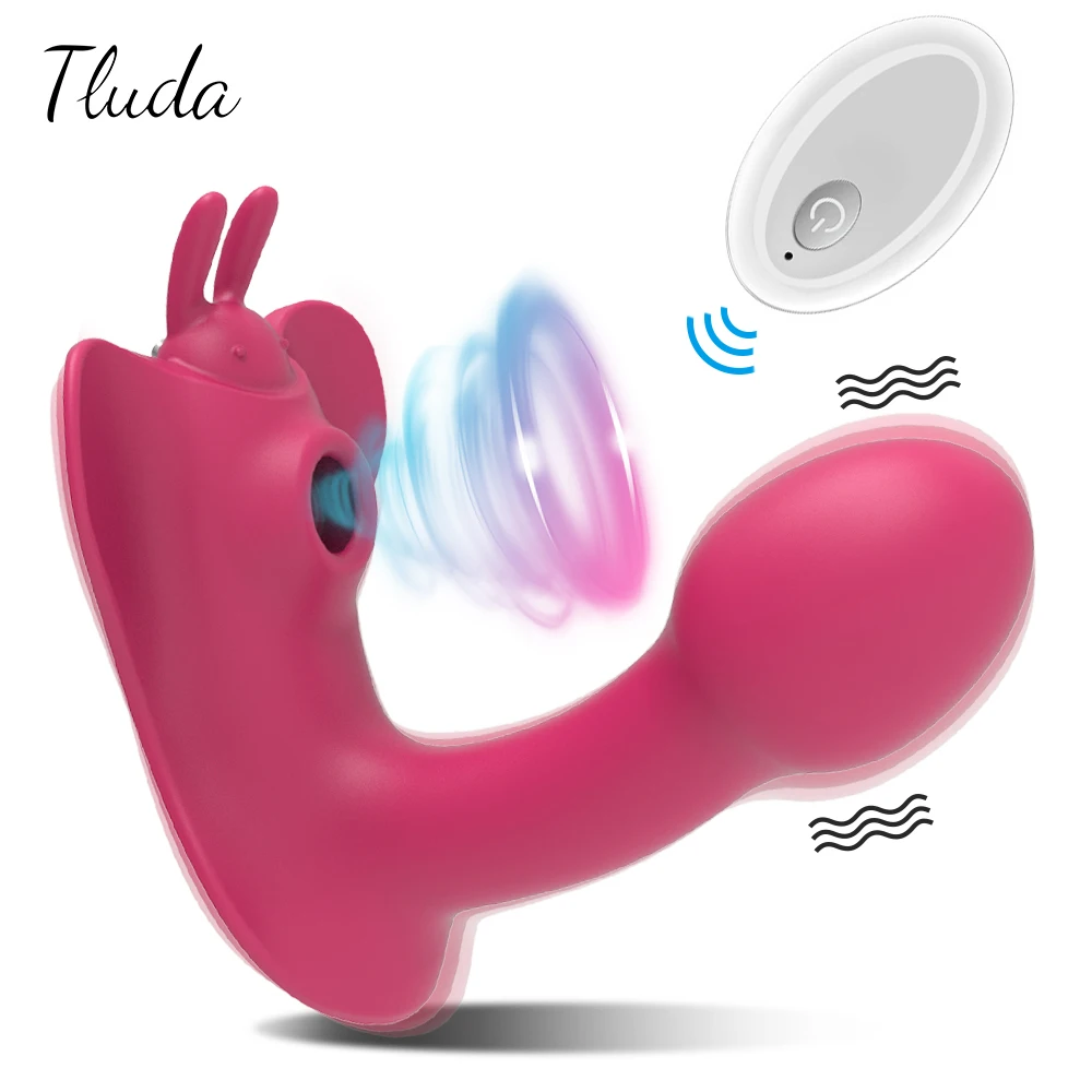 Clitoral Sucking Vibrator Female Remote Control Clit Sucker Clitoris Stimulator Real Dildo Vibrating Sex Toy For Women Adults 18 clitoris vibrator clit sucking vibrator female sex toys vibrator sex toy