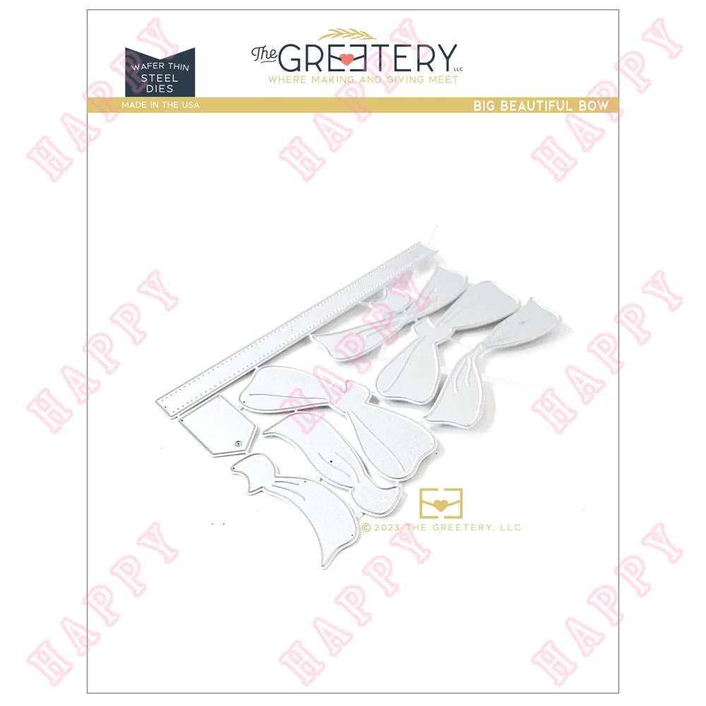 

Metal Cutting Dies Big Beautiful Bow Die Scrapbooking Diary Decoration Paper Craft Embossing Template DIY Greeting Card Handmade