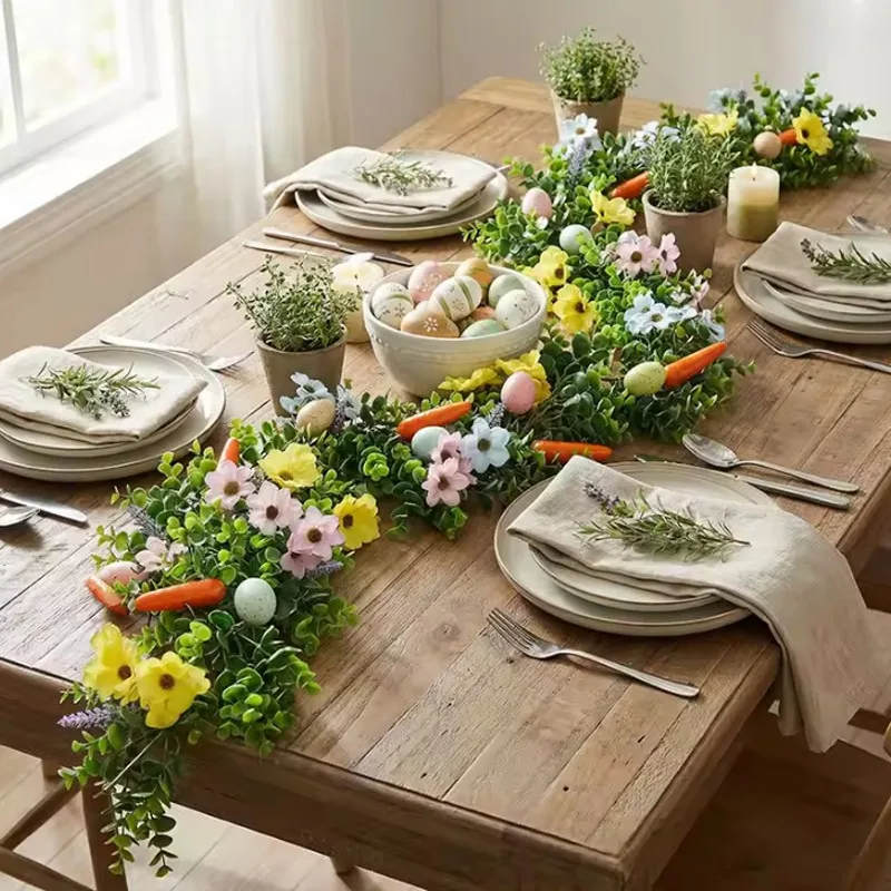 Easter Egg Garland Decor 5