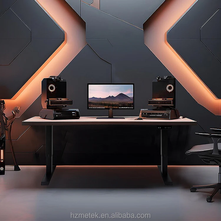 Scrivania Ergonomica Moderna con Altezza Regolabile Elettricamente