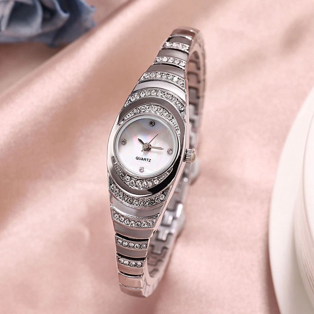 Women Watch Luxury Fashion Women's Watch Brand Ladies Quartz Wristwatch Classic Silver Simple Femme Steel Band relogio feminino 6