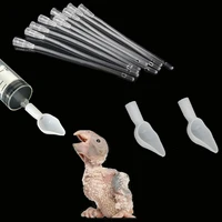 Bird Parrot Feeder Spoon, Baby Bird Milk Medicine Feeding Syringe with Soft Feeding Tubes, Baby Bird Feeding Tools Kit 1