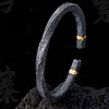M Ö Bius Ring Adjustable Bangles Silver Plated High End Male Personalized Retro Cuff Bracelet Hip Hop Party Jewelry Gift 1