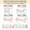 Thick Sofa Cover for Living Room Elastic Jacquard 1/2/3/4 Seater Sofa Cover L-shaped Corner Sofa Cover 2