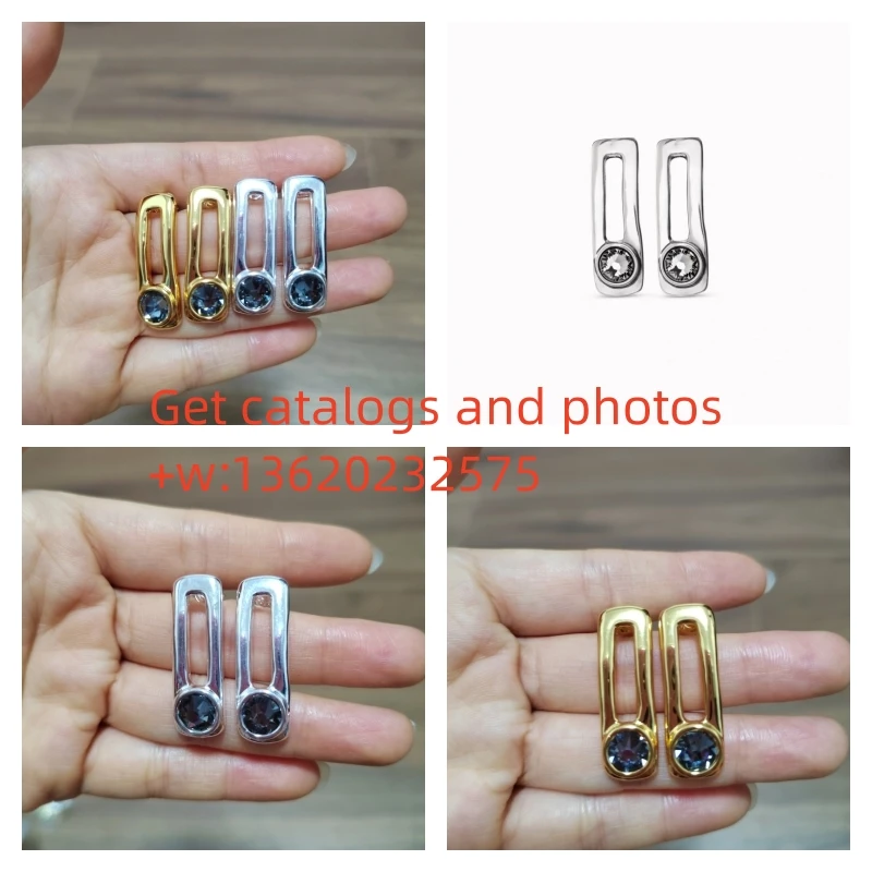 2023 New UNOde50 Fashionable in Europe and America Exquisite, High Quality Pearl Trend Women's Earrings Jewelry Gift Bag