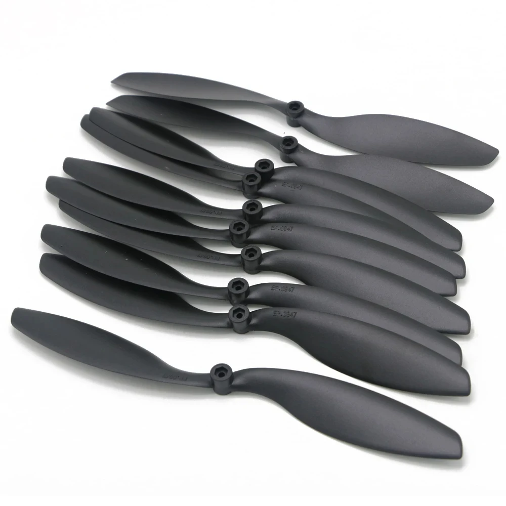 10pcs/lot HY Propeller 5045 6030 7060 8043 8060 9047 9060 1047 1147 for RC Airplane Aircraft Helicopter