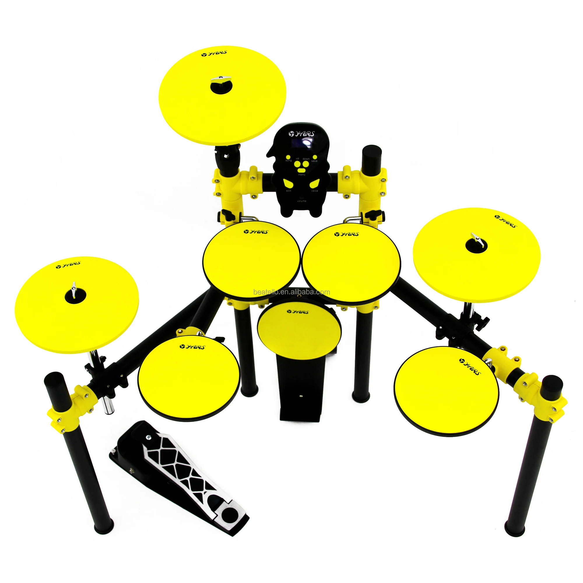 EYE E2 Percussion Instruments Musical Electric Drum Set Professional Pad Electronic Electric Drum Pad Kit Set Full