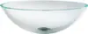 KRAUS Round Crystal Clear Glass Vessel Bathroom Sink, 16 1/2 inch GV-100 2