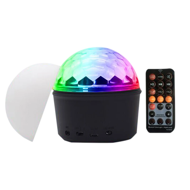 

Sound Activated Party Lights With Remote Control, RGB Disco Ball, Stage Light For Home Room Dance Parties Birthday