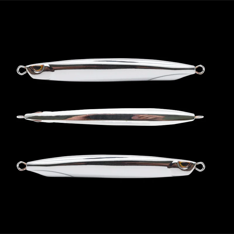 

60g 80g Fishing Jigs Spoon Lures Slow Fishing Lures Vertical Jigging Spoon Slow Fast Pitch for Saltwater Tuna, Grouper, Snapper