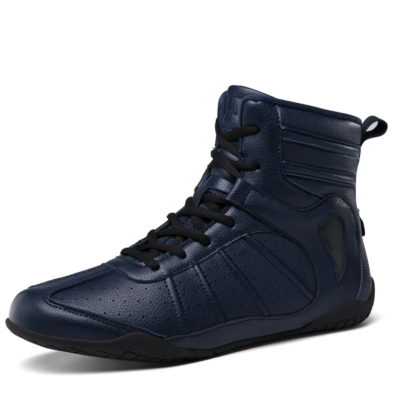 Professional Competition Men's and Women's Boxing Shoes Fighting Shoes Couple Non-slip Lightweight Sanshou Training Fighti
