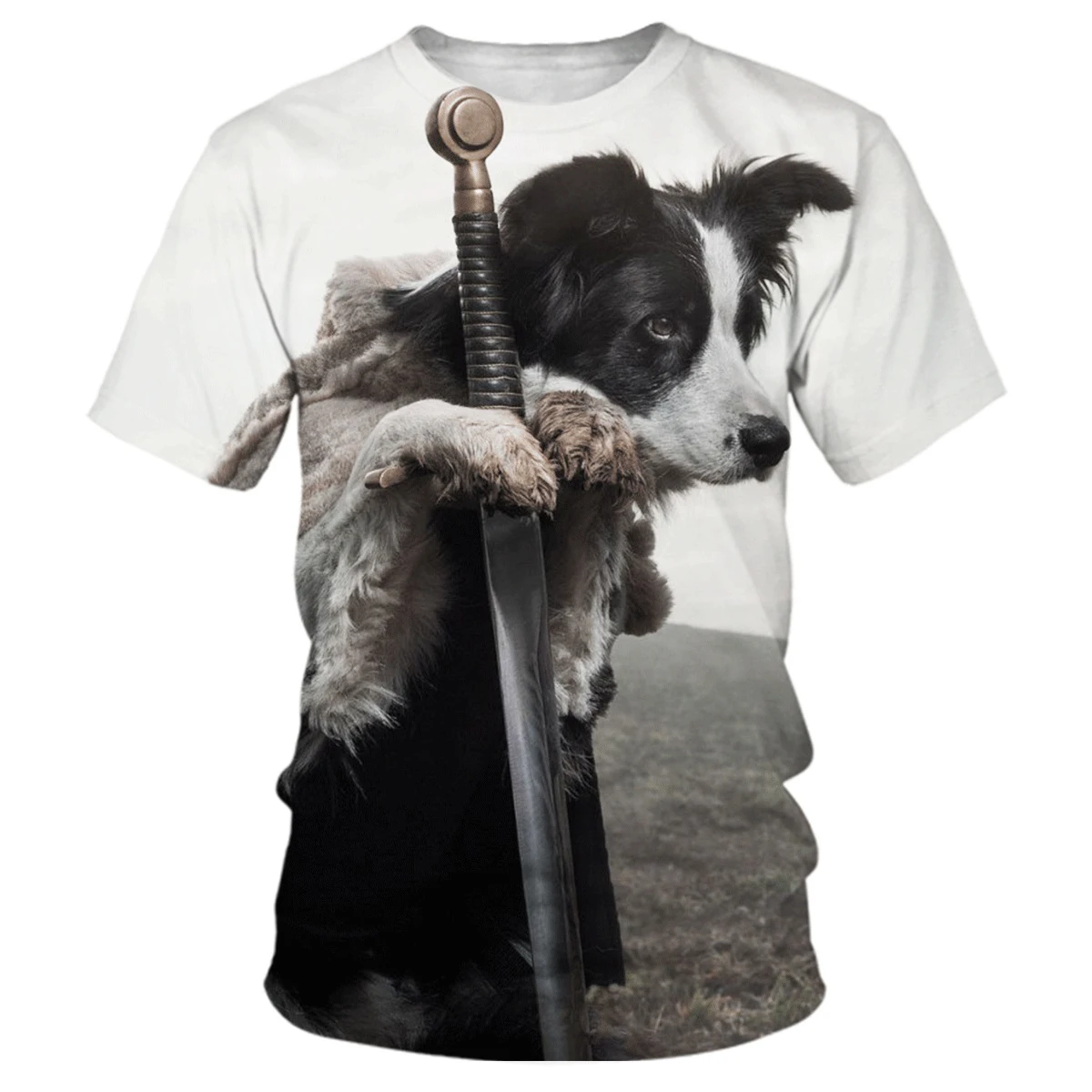 

Футболка Мужская/женская с 3D-принтом животных, модная рубашка с рисунком смешной собаки, блузка с каймой, Детская футболка в стиле Харадзюку, повседневные рубашки