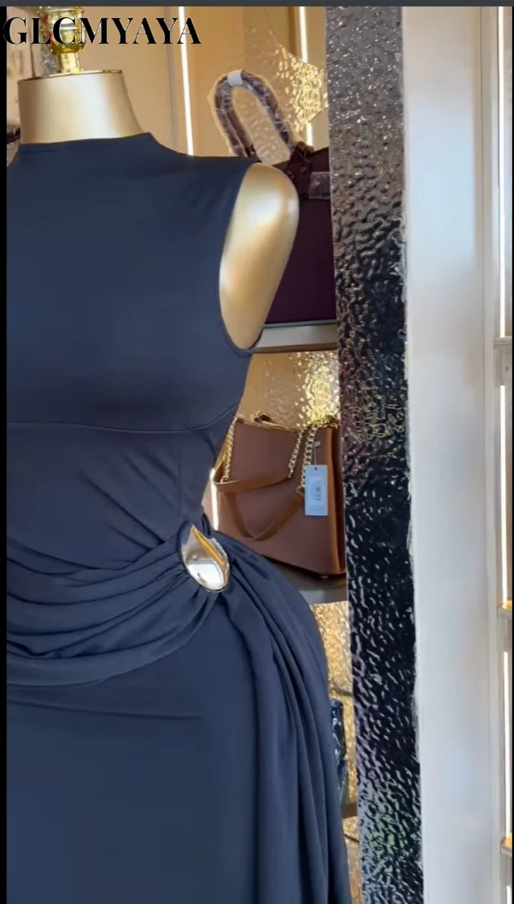 فستان سهرة حرير فاخر