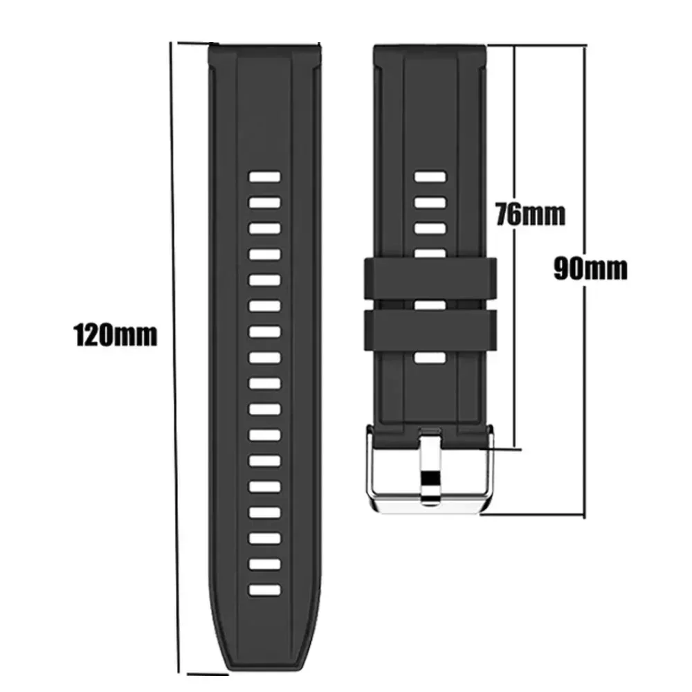 Premium Silicone Watch Strap Replacement - Universal Fit
