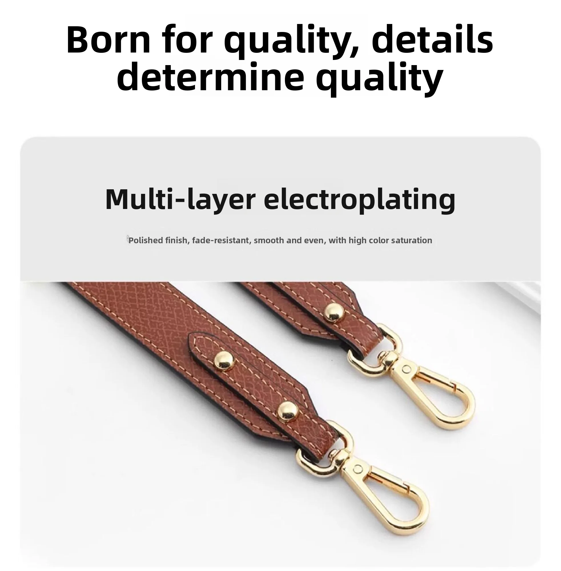 Leather Bag Shoulder Strap For Longchamp S Durable Gift Bag Modification Without Punching Strap Bag Accessories