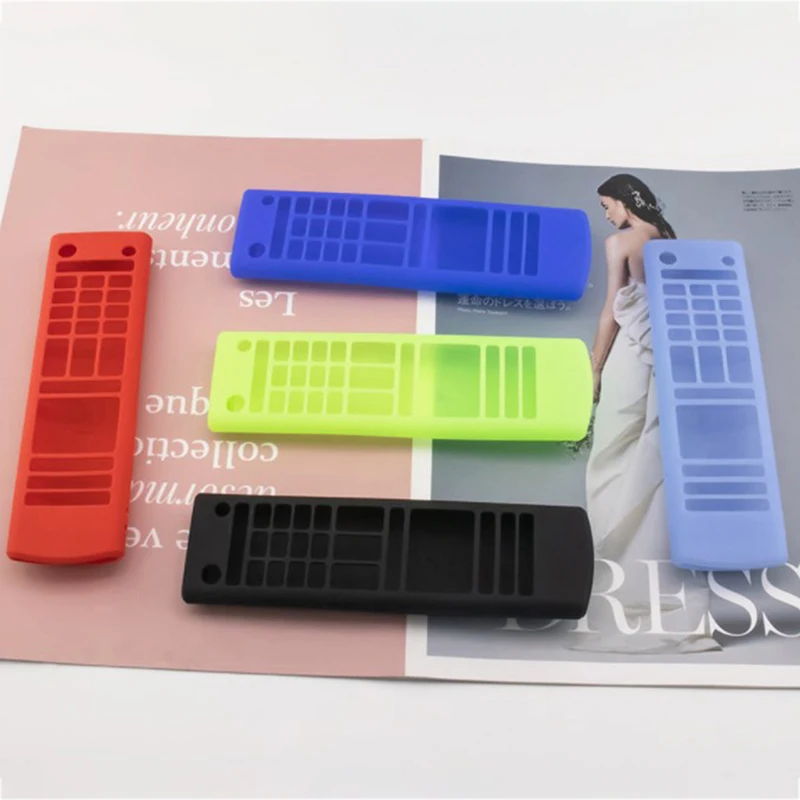 Silicone Remote Case Smart TV Remote Control Silicone Case Protective Cover Holder Skin Home Audio And Video Equipment TV Accessories
