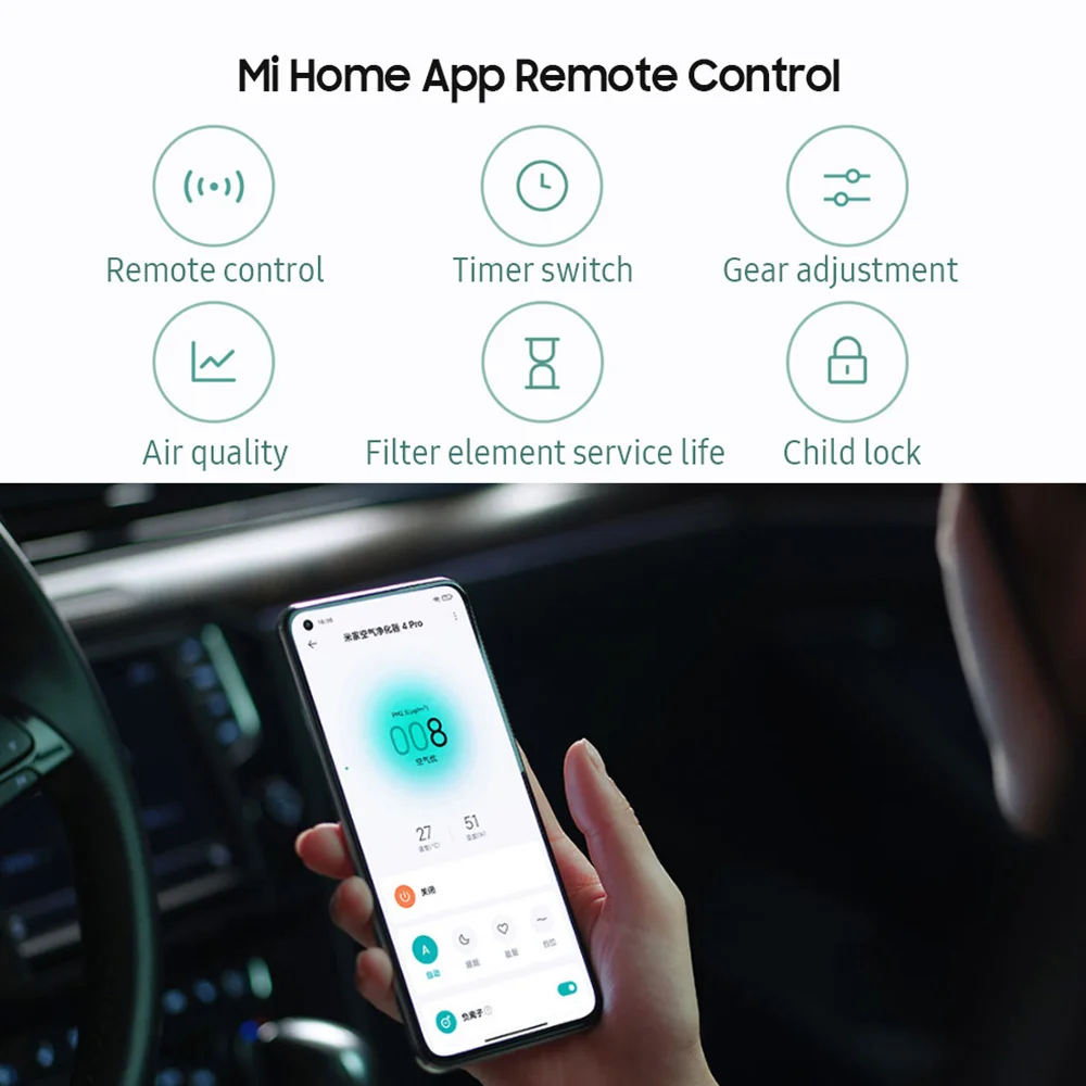 Gadgetoo Xiaomi Smart Air Purifier 4 Lite - White