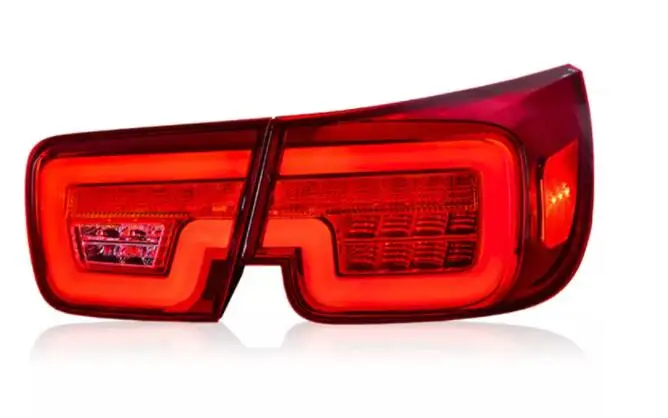 Car LED Tail Light Taillight For Chevrolet Malibu 2012 - 2015 LED Rear Running Lamp + Brake + Reverse Lamp + Dynamic Turn Signal