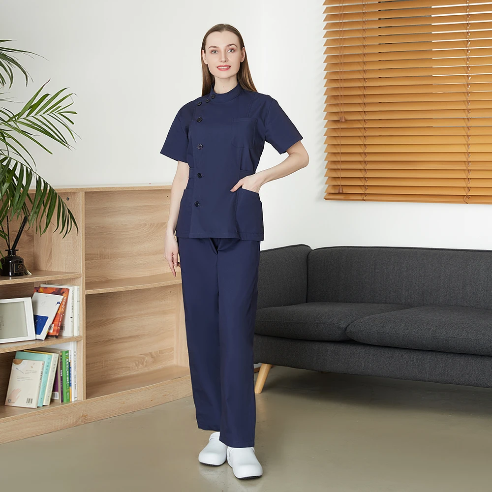 Pet grooming institutions Work Wear Spa Uniform Lab Coat Scrubs sets Beauty Salon Work Uniform for Women Men Scrubs Suit
