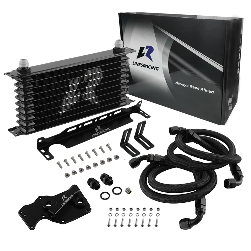

10 Row Oil Cooler Kit Fits for BMW X3 G01/G08 2016-2019 X4 G02 B48 B46 2017-2019 xDrive20i xDrive 30i