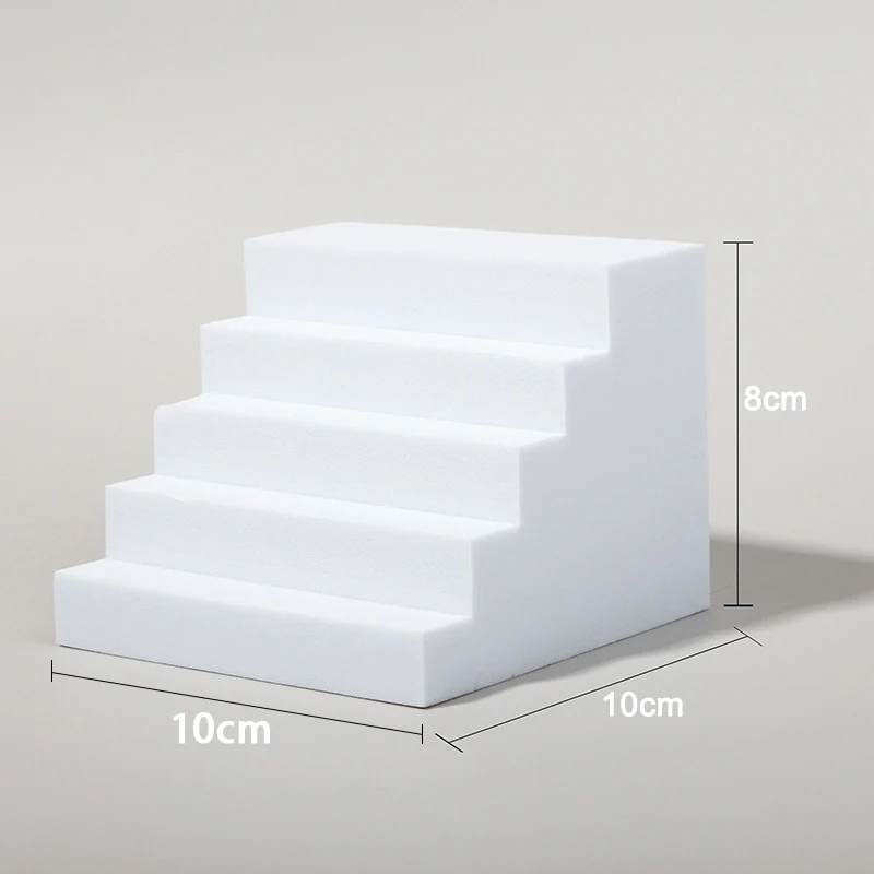 White stairs