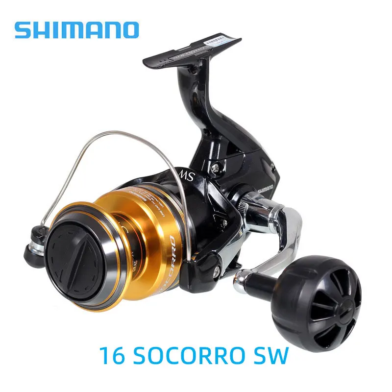 

2016 оригинальная SHIMANO SOCORRO SW 5000 6000 8000 10000 Большая Морская Рыболовная катушка 4 + 1BB для морской воды, троллинговая спиннинговая катушка
