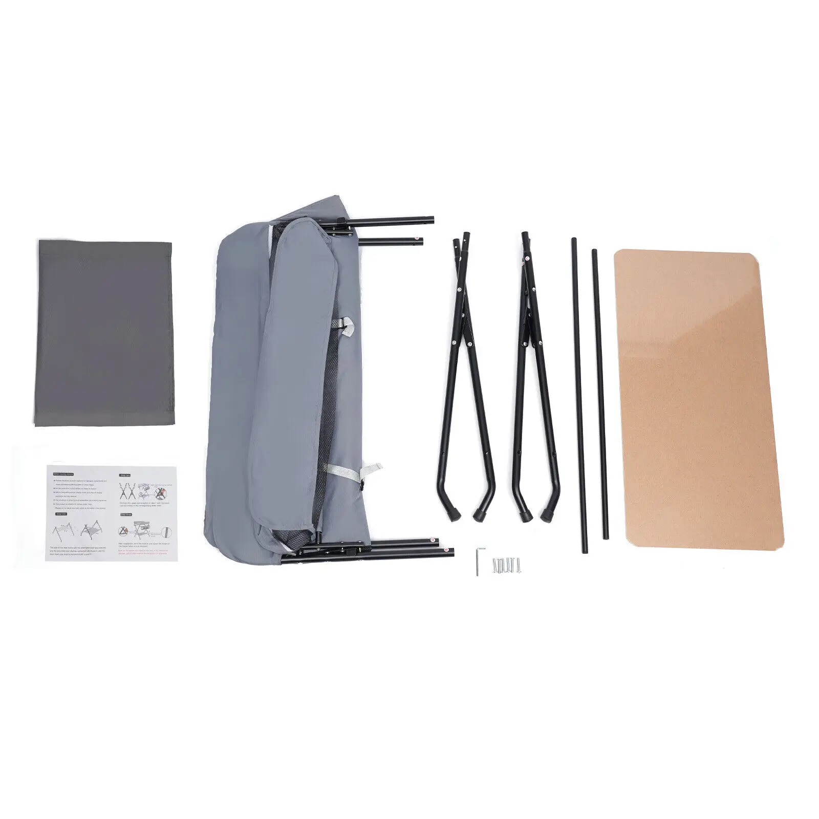 Foldable Freestanding Baby Changing Table (80x63 cm),