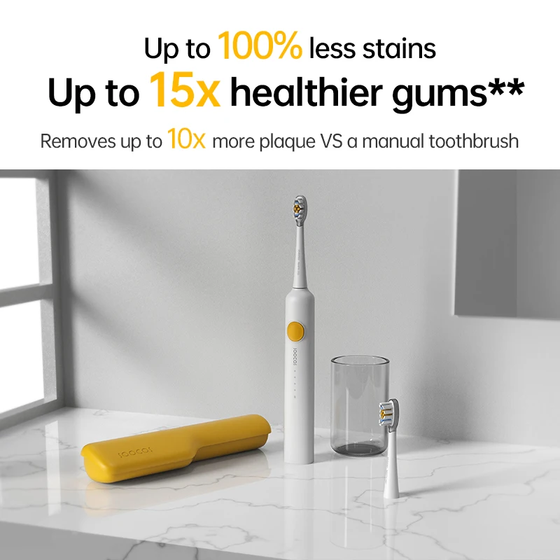 SOOCAS Sonic Electric Toothbrush PT1 Smart Cleaning and Whitening Ultrasonic Tooth Brush   travel portable 2