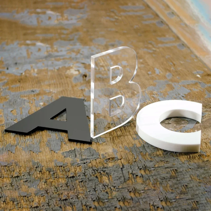 Customized 3D Acrylic Sign Letters Numbers for Wall Business Logo Office Backdrop Decoration Company Advertising Signage 4