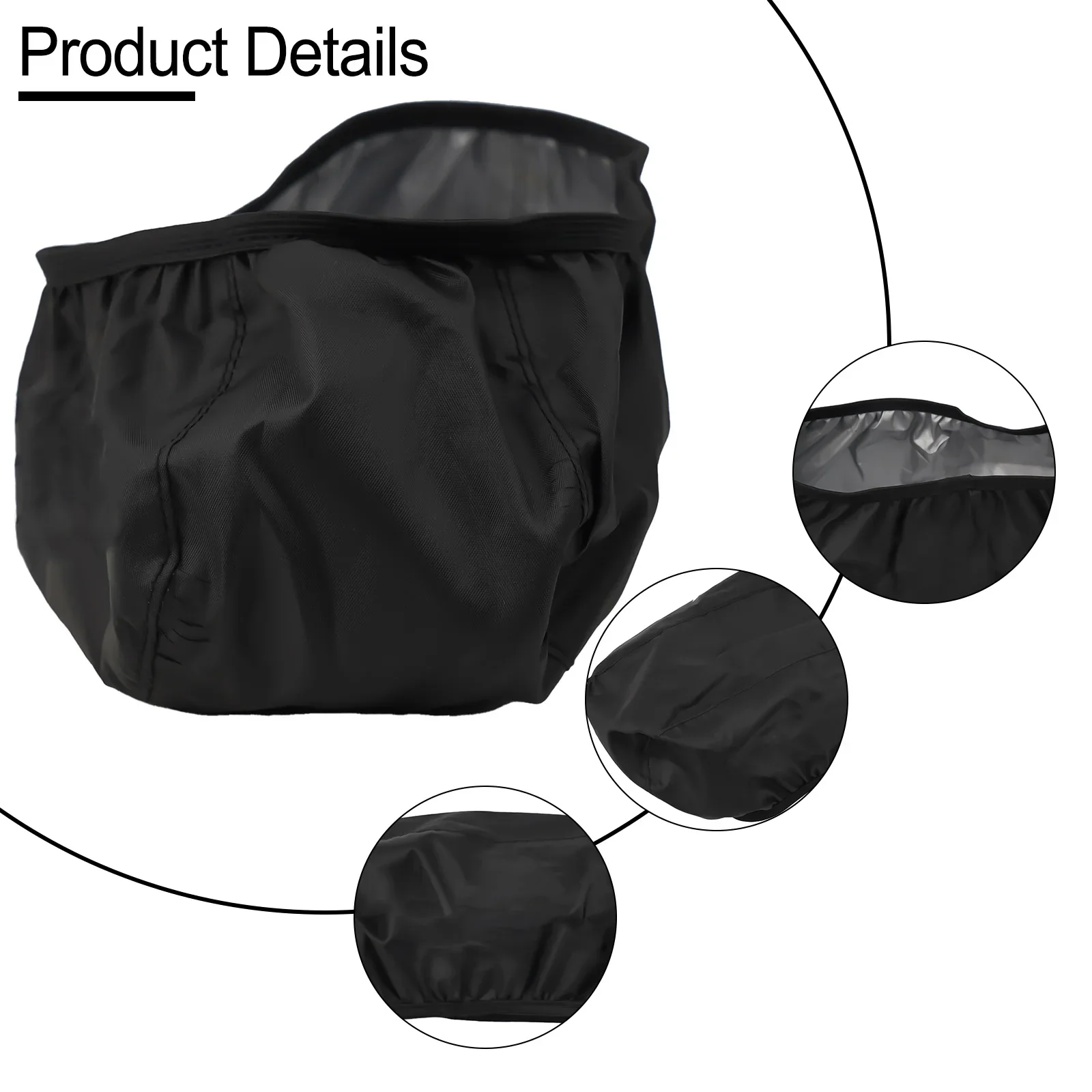 E-bike Waterproof Battery Protection Bag - Outdoor Dustproof Electric Bicycle Frame Accessory