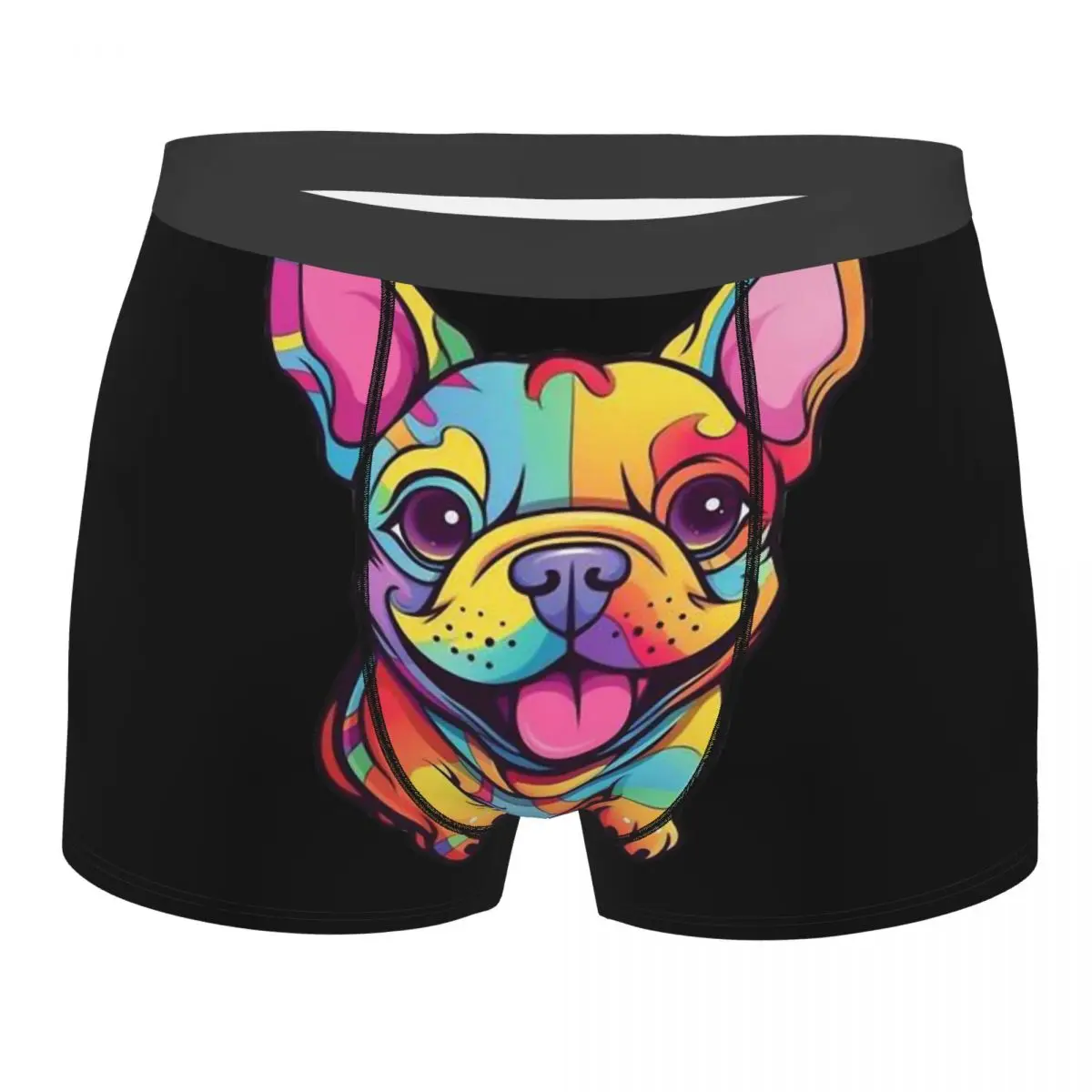 

Non brand,pattern Cute Pets Bulldog Man'scosy Boxer Briefs Underwear Highly Breathable High Quality Gift Idea