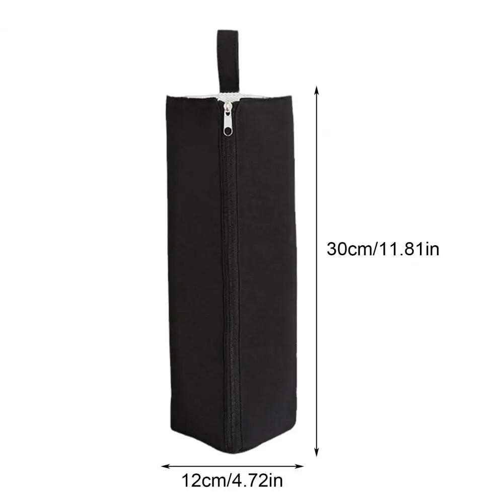 30cm Hair Curling Holder Mat Zipper Closure Heat Resistant Waterproof Portable Multipurpose Travel Bag Tool Outdoor Organizer