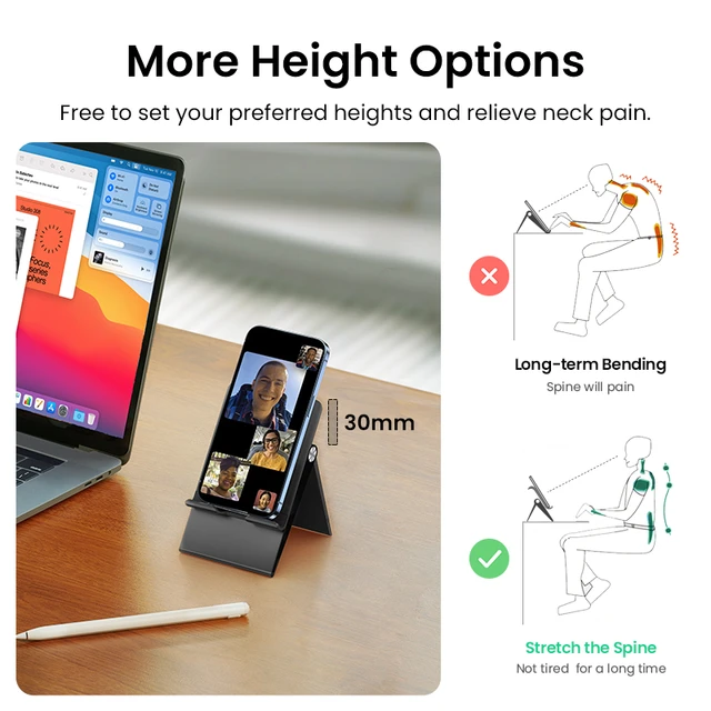 New-in Sale】UGREEN Tablet Phone Stand Aluminum iPad Stand For iPad Pro  iPhone Xiaomi Tablet Support Laptop Stand Tablet Holder - AliExpress