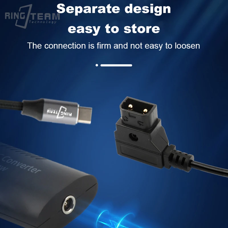 100ワットカメララップトップdc電源ジャックコネクタdtap D-TAP 5.5