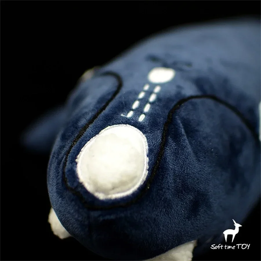 Right Whale Plush Toy High Fidelity Bowhead Whale Plushie Whales Peluche Lifelike Stuffed Animals Simulation Doll Kawai Toy Gift 4